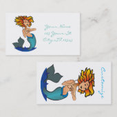 Mermaid Thunder_Cove Visitenkarte (Vorne/Hinten)