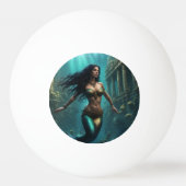 Mermaid Tischtennisball (Rückseite)