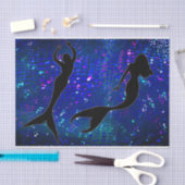 Mermaid Tissue Paper Seidenpapier (Handwerk)