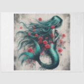 Mermaid Tissue Paper Seidenpapier (Vorderseite)