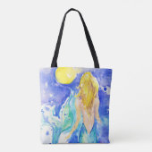 Mermaid Tote Bag Tasche (Rückseite)