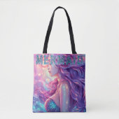 Mermaid Tote Bag Tasche (Vorderseite)