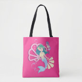Mermaid Tote Bag Tasche (Vorderseite)