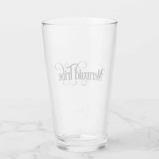 Mermaid Tribe Glas (Rückseite)