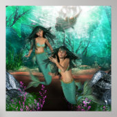 Mermaid Twins Poster (Vorne)