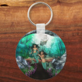 Mermaid Twins Schlüsselanhänger (Vorderseite)