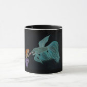 Mermaid und Betta Fish Tasse (Zentrum)