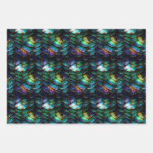 Mermaid und Dragon Scales Wrapping Paper Geschenkpapier Set (Vorderseite 3)
