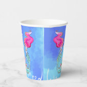 Mermaid und Pearl Clam Birthday Pappbecher (Rechts)