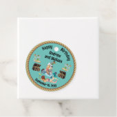 Mermaid und Pirate Birthday Geschenkanhänger (Beispiel)