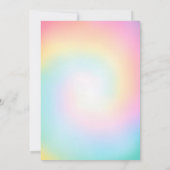 Mermaid und Pirate Birthday Party Einladung (Rückseite)