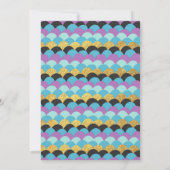 Mermaid und Pirate - Einladung zum Geburtstag Lila (Rückseite)