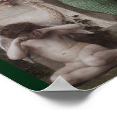 Mermaid und Tiny Cupid Poster (Ecke)