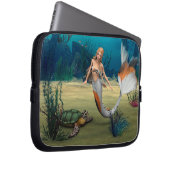 Mermaid und Turtle Laptopschutzhülle (Vorne Rechts)