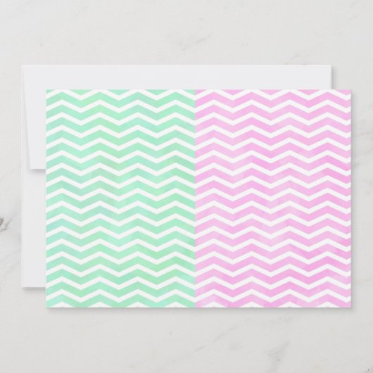 Mermaid und Unicorn Joint Birthday Einladung (Rückseite)