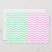 Mermaid und Unicorn Joint Birthday Einladung (Rückseite)