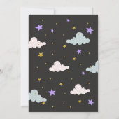 Mermaid und Unicorn Magical Birthday Einladung (Rückseite)