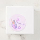 Mermaid Under Sea Birthday Girl Danke Geschenkanhänger (Beispiel)