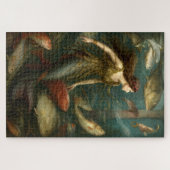Mermaid Under The Sea With Fish Puzzle (Horizontal)