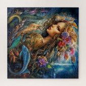 Mermaid Underwater Portrait Puzzle (Horizontal)