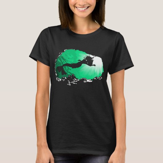 Mermaid Underwater T-Shirt (Vorderseite)