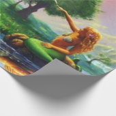 Mermaid & Unicorn Geschenkpapier (Ecke)