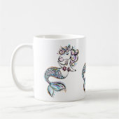 Mermaid Unicorn Kaffeetasse (Links)