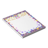 Mermaid Unicorn Personalisiert Kids Notizblock (angewinkelt)