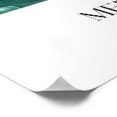 Mermaid unter Wasser Poster (Ecke)