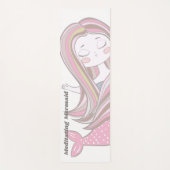 Mermaid vermitteln yogamatte (Vorderseite)