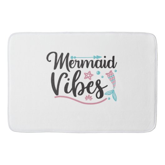 Mermaid Vibes Badematte (Vorderseite)