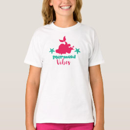 Mermaid Vibes, Mermaid Schwanz, Mermaid Silhouette T-Shirt