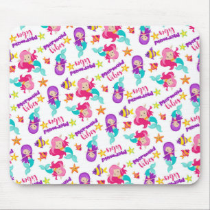 Mermaid Vibes Mousepad