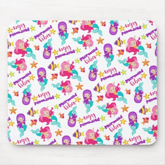Mermaid Vibes Mousepad (Vorne)