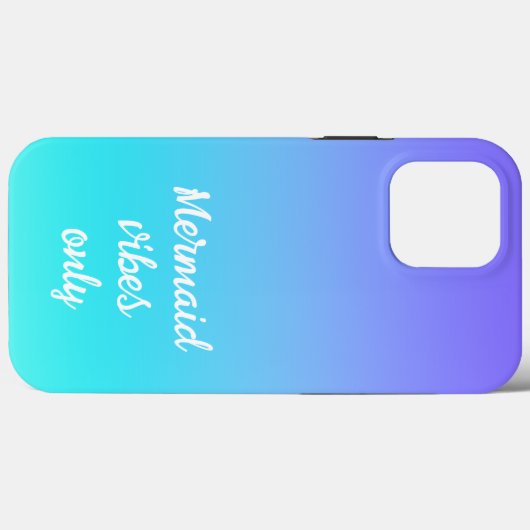Mermaid Vibes Only Gradient Case-Mate iPhone Fall Case-Mate iPhone Hülle (Rückseite (Horizontal))