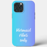 Mermaid Vibes Only Gradient Case-Mate iPhone Fall