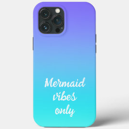 Mermaid Vibes Only Gradient Case-Mate iPhone Fall Hülle