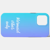 Mermaid Vibes Only Gradient Case-Mate iPhone Fall Hülle (Rückseite (Horizontal))