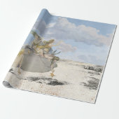 Mermaid Vintag Decoupage Beach Starfish Ozean Geschenkpapier (Ungerollt)