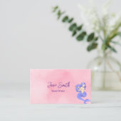 Mermaid Visitenkarte (Stehend Vorderseite)