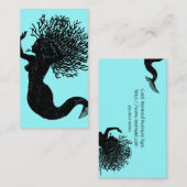 Mermaid Visitenkarte (Vorne/Hinten)