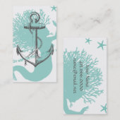 Mermaid-Visitenkarte Visitenkarte (Vorne/Hinten)