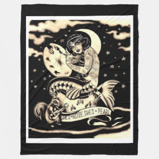 Mermaid Vlies-Decke Fleecedecke