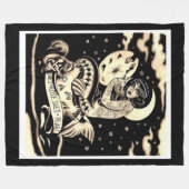 Mermaid Vlies-Decke Fleecedecke (Vorderseite (Horizontal))