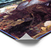 Mermaid von John Waterhouse Poster (Ecke)