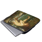 Mermaid von John William Waterhouse Laptopschutzhülle (Vorne Knopf)