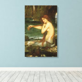 Mermaid von John William Waterhouse Leinwanddruck (Insitu (Holzboden))