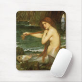 Mermaid von John William Waterhouse Mousepad (Mit Mouse)
