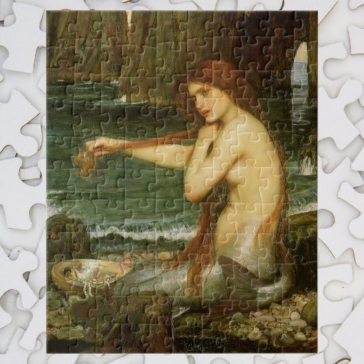 Mermaid von John William Waterhouse Puzzle