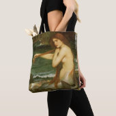 Mermaid von John William Waterhouse Tasche (Von Nahem)